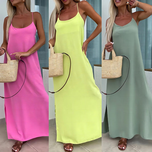 Summer Breeze Loose Maxi Dress – Effortless Boho Chic for Sunny Days & Golden Evenings